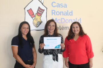 Casa Ronald Belém recebe a Certificação Diamante ESG de Sustentabilidade